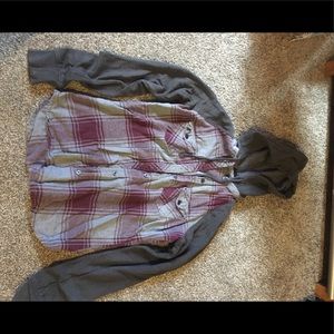 Flannel/hoodie